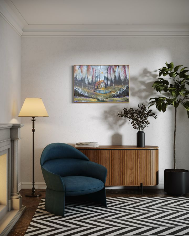 Dūmelis rūksta - nieko netrūksta, 100x70