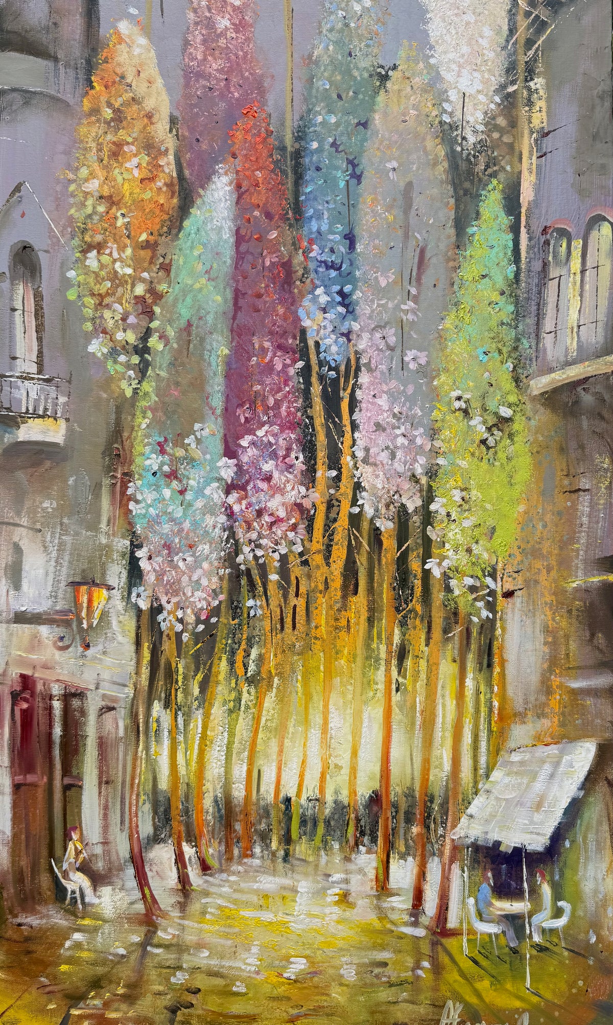 Vidurnakčio saulė, 100x60