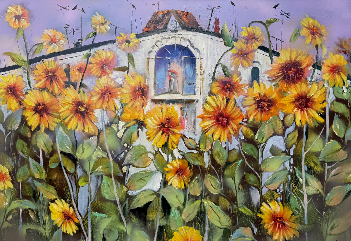 Saulėgrąžos, 100x70