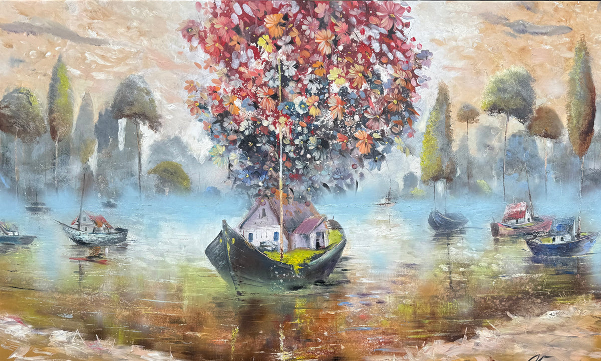Ežerų kraštas, 150x90