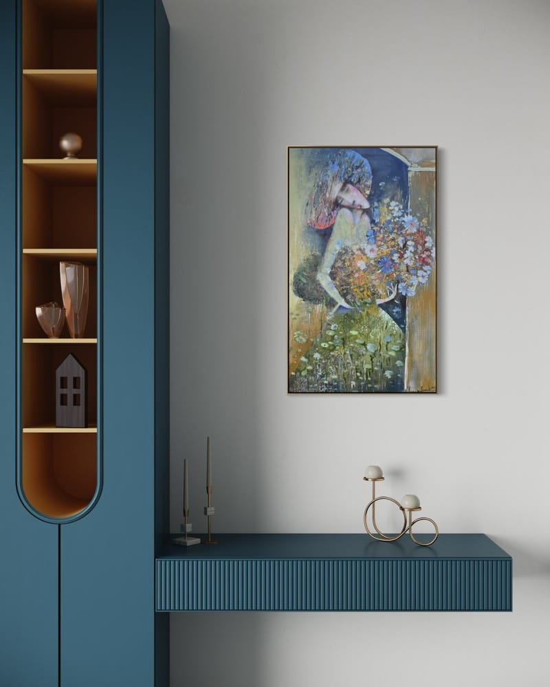 Lauko gėlės, 100x60