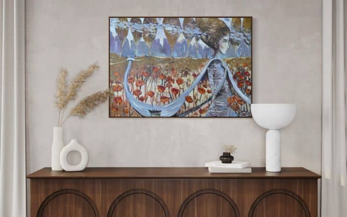 Prisimenu aguonų lauką, 100x70