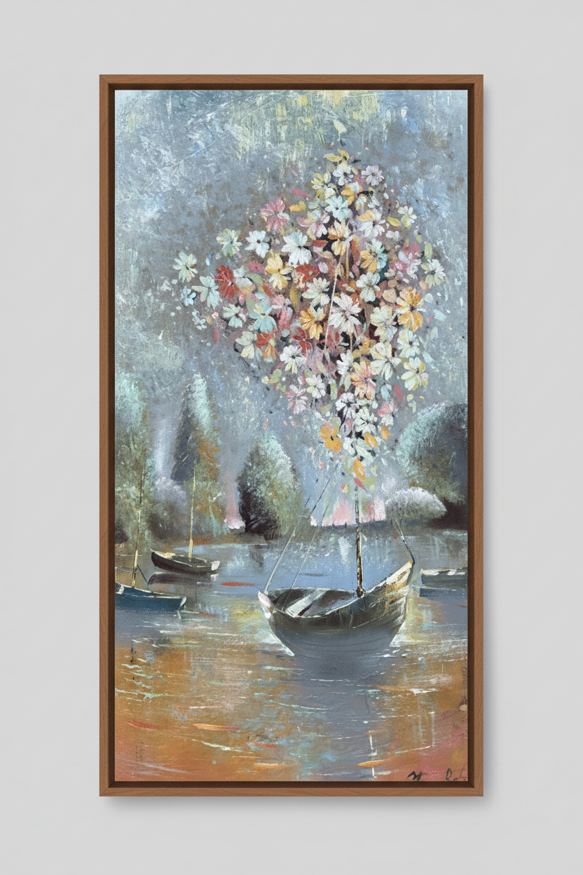 Burlaivis, 100x50