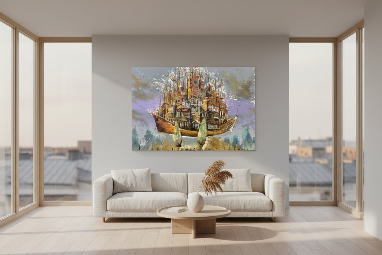 Čia mūsų namai, 100x70