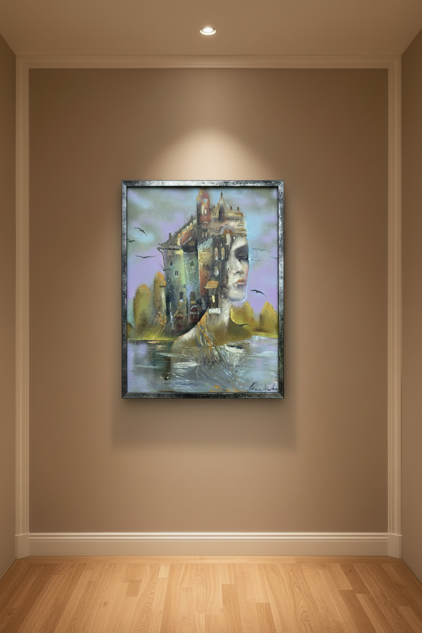 Tvirtovės atspindys, 80x60