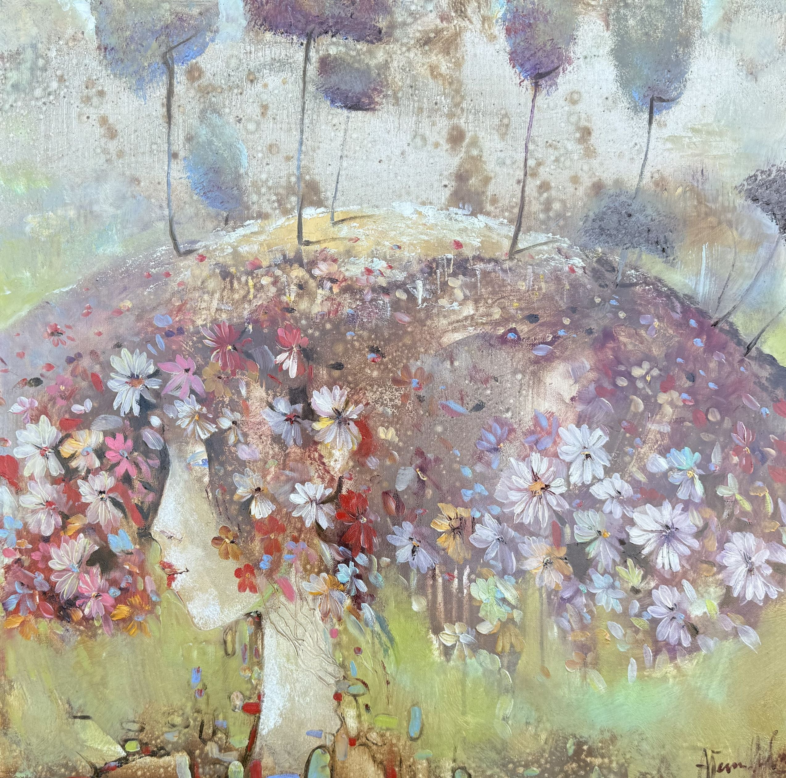 Gėlių forma, 75x75