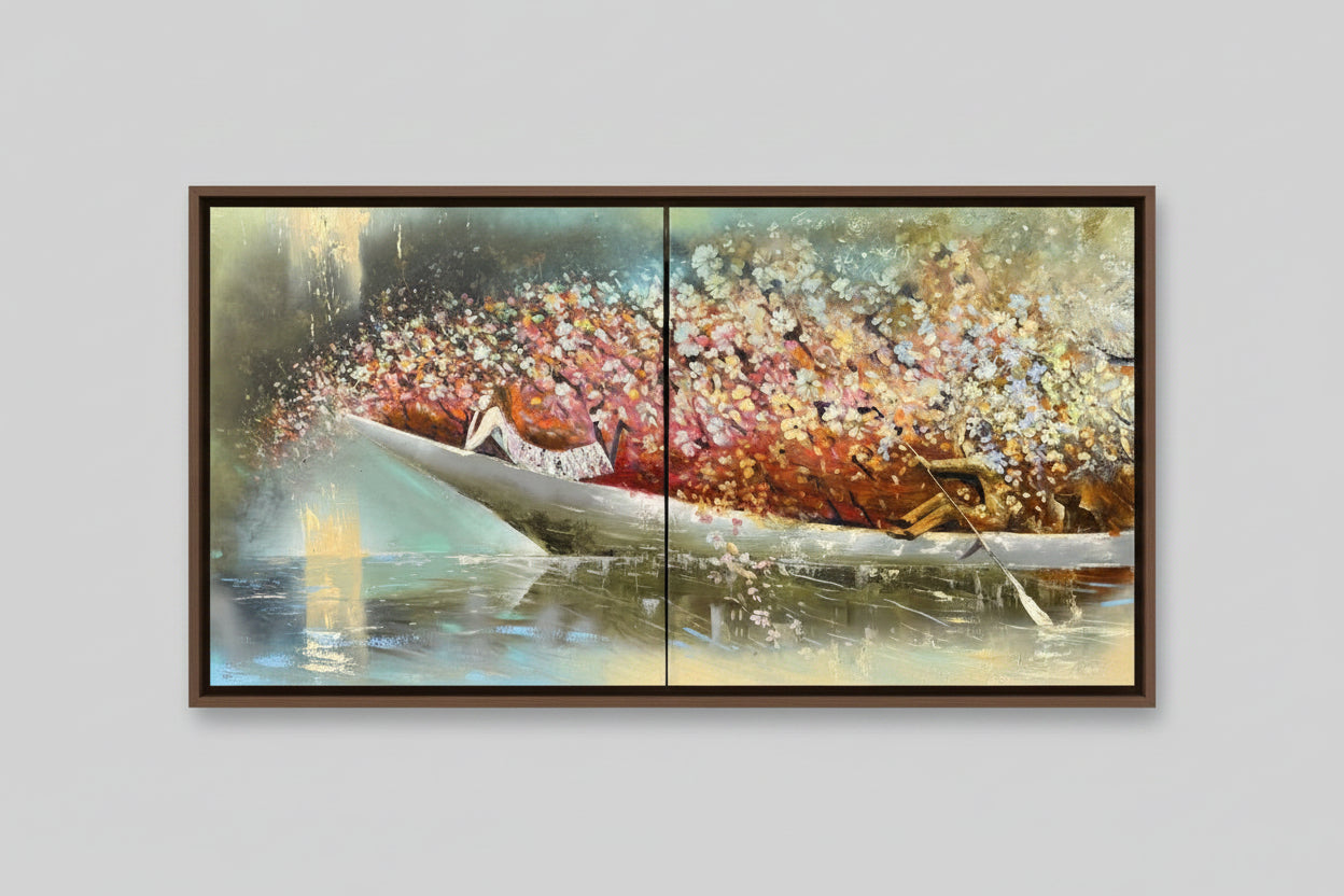 Į šviesą, 150x70 (diptikas)