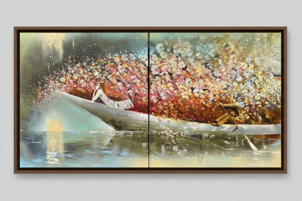 Į šviesą, 150x70 (diptikas)