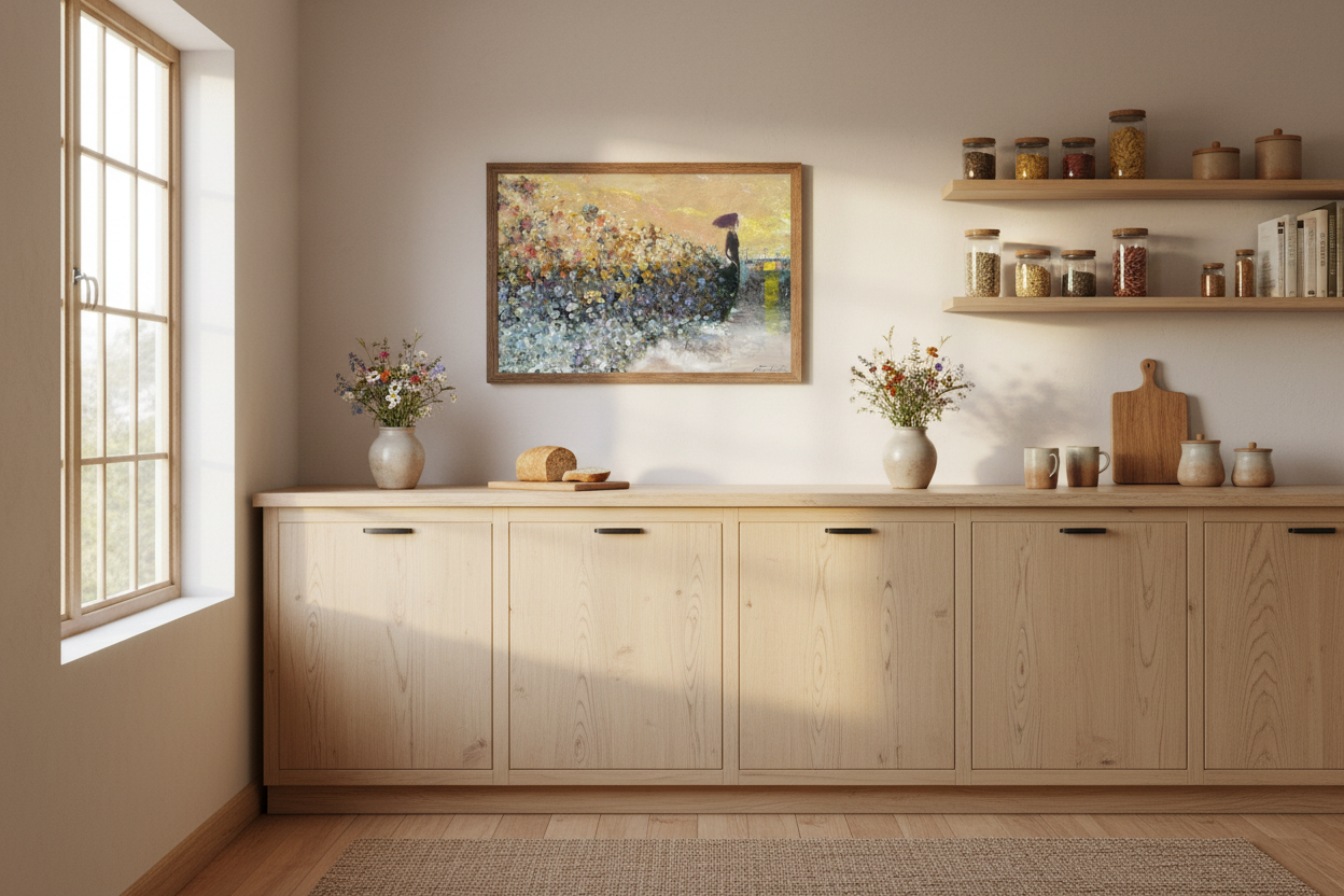 Kylanti saulė, 120x80