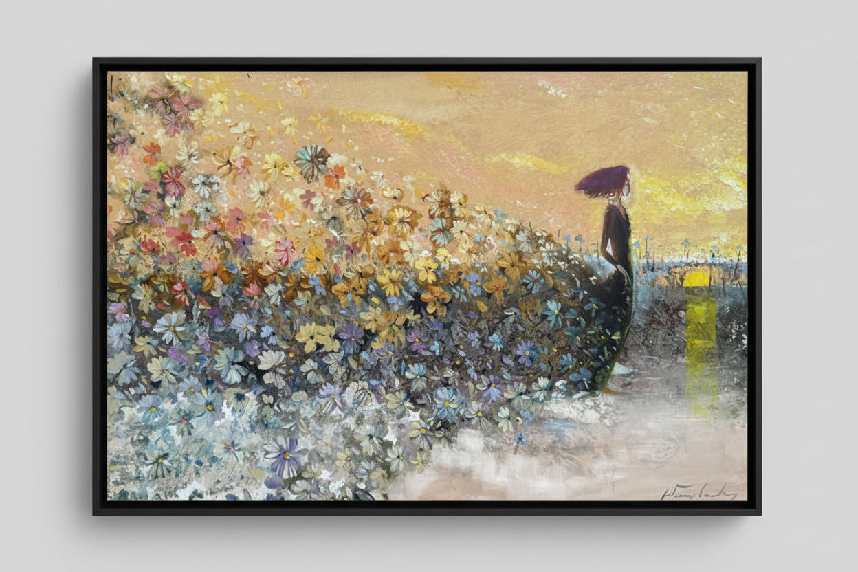 Kylanti saulė, 120x80