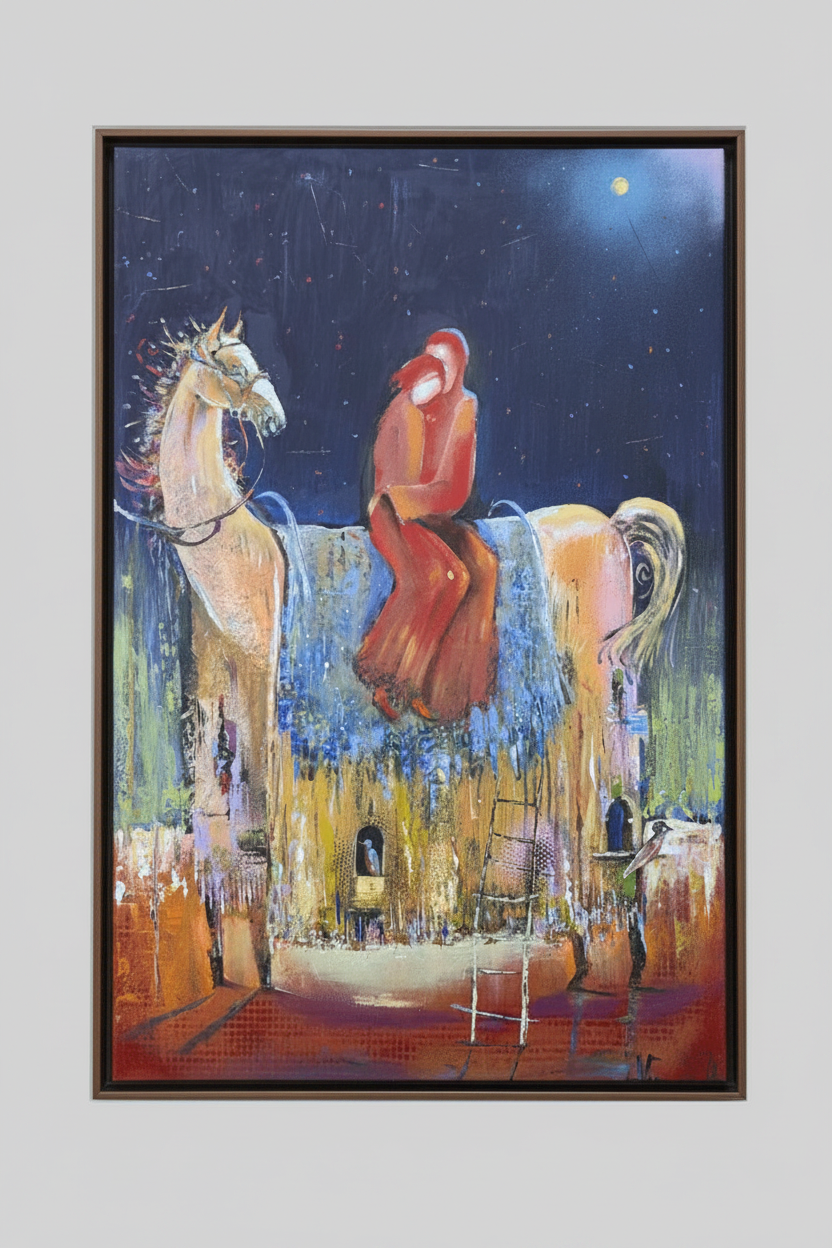 Meilė per pilnatį, 100x70