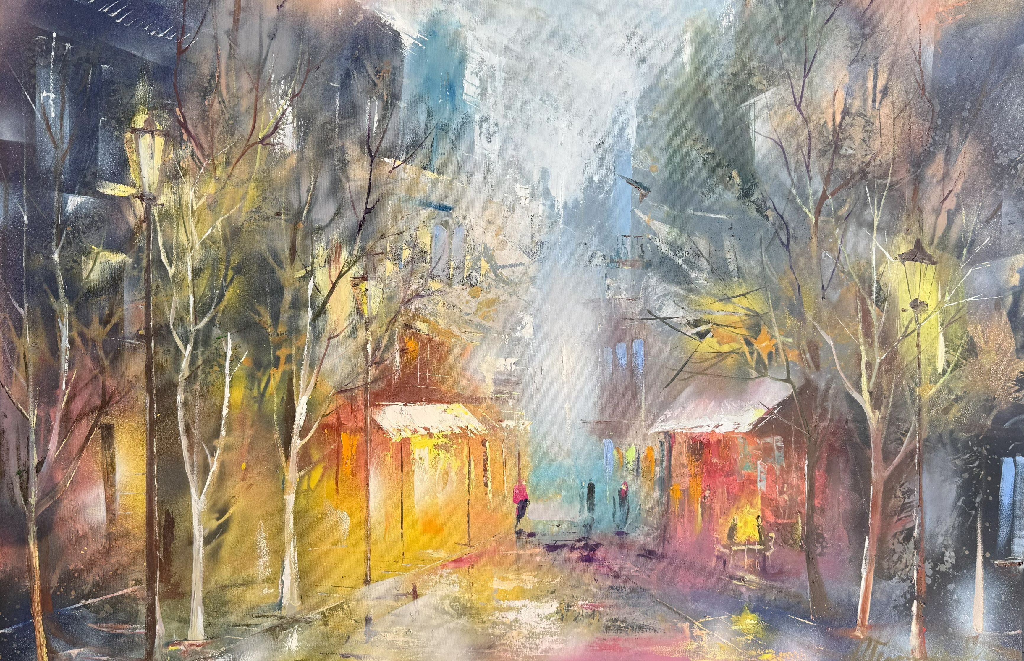Miestas, 120x80
