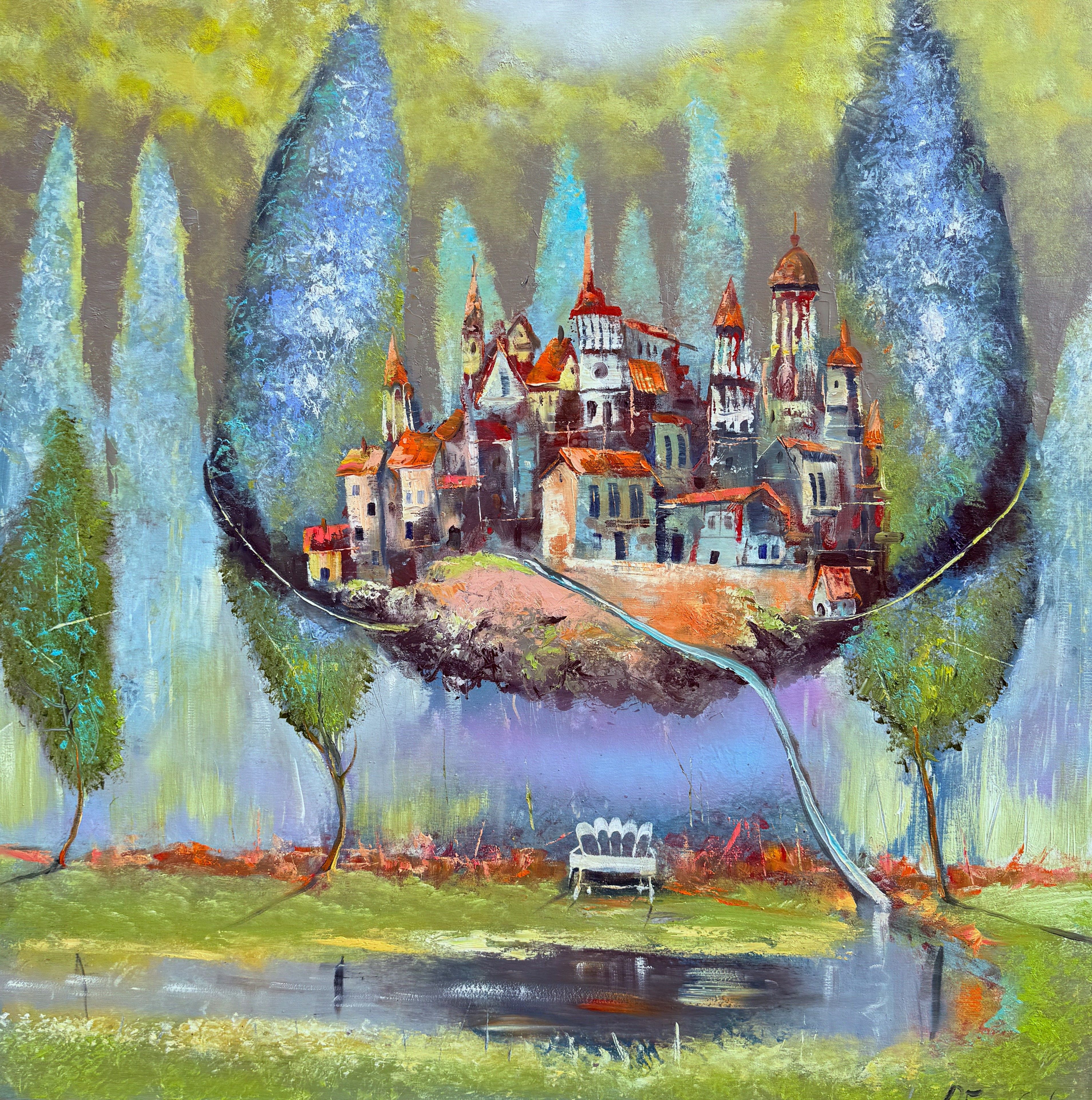 Miestelis, 90x90