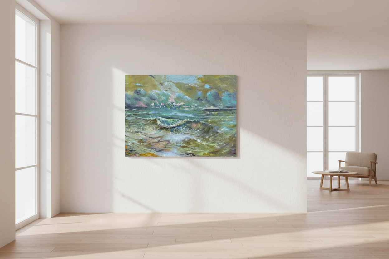 Nenuplaunama, 100x70