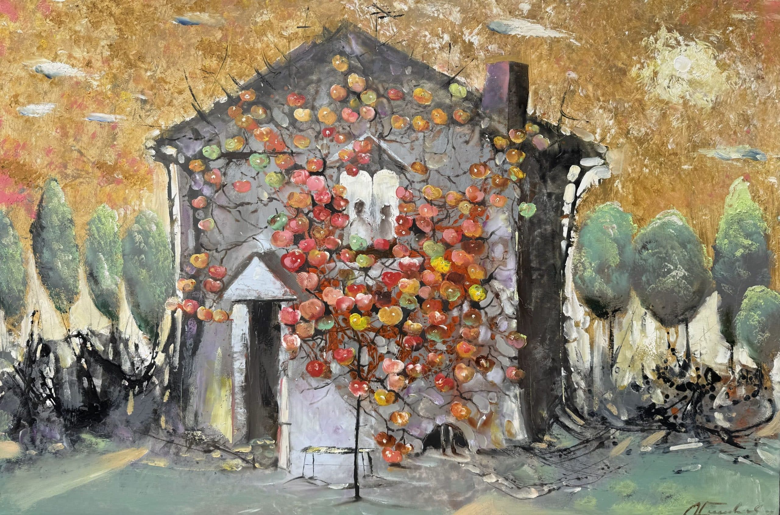 Pagundų medis, 120x80