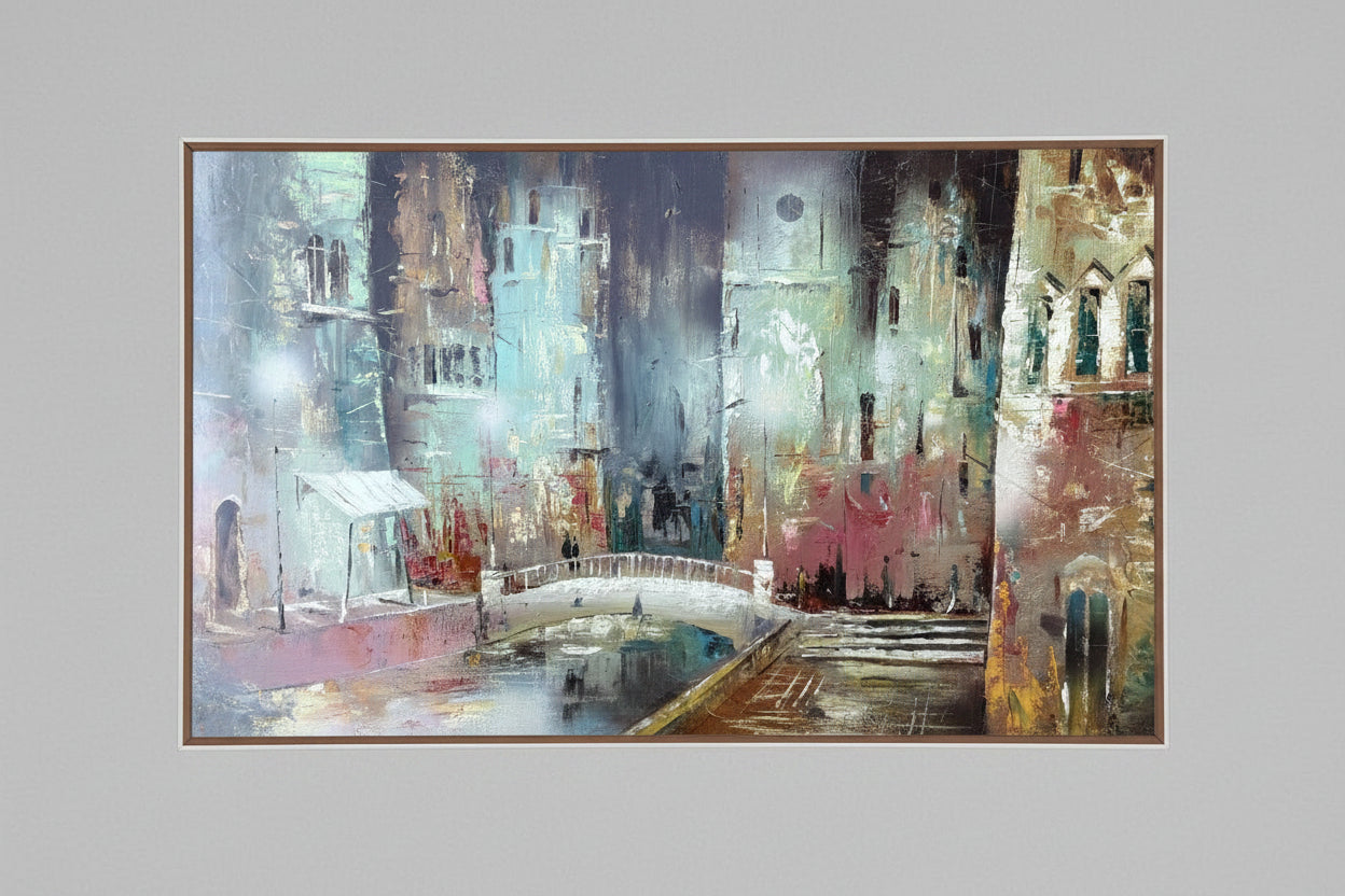 Pasimatymas ant tilto, 100x60