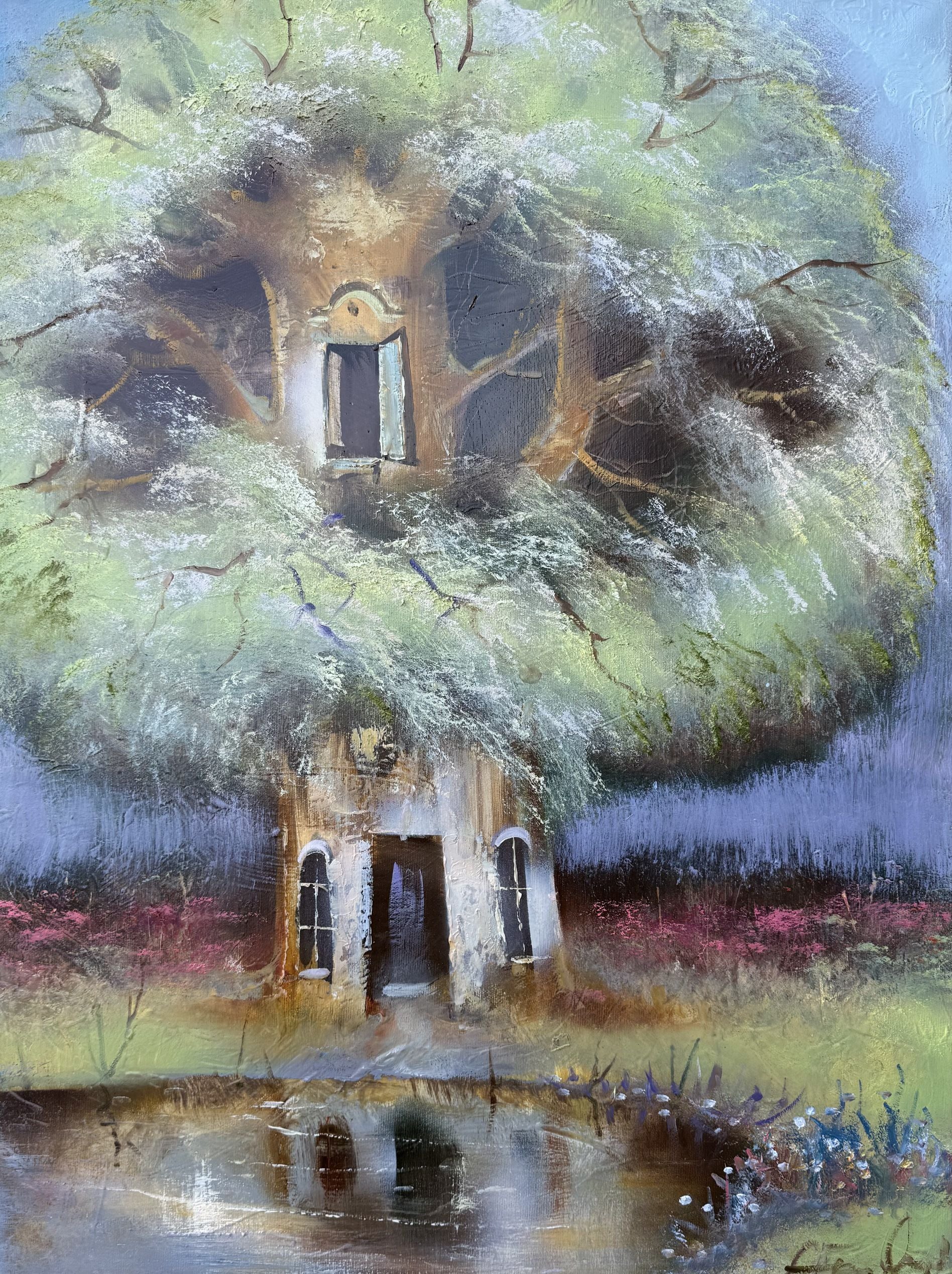Pavasaris už lango, 80x60