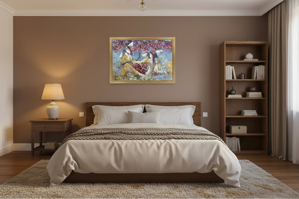 Prisirpę uogos, 100x70