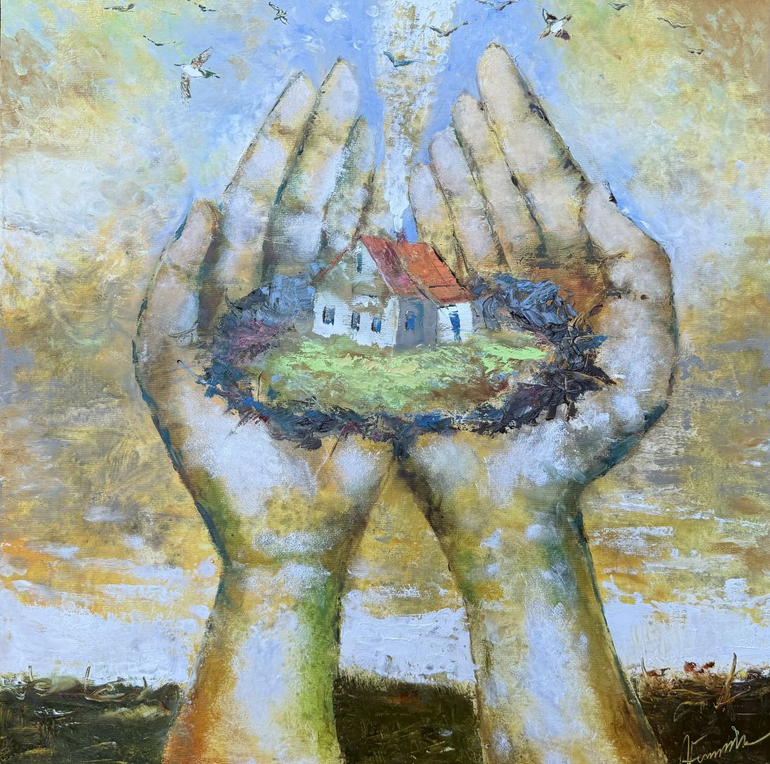 Rankų šiluma, 75x75