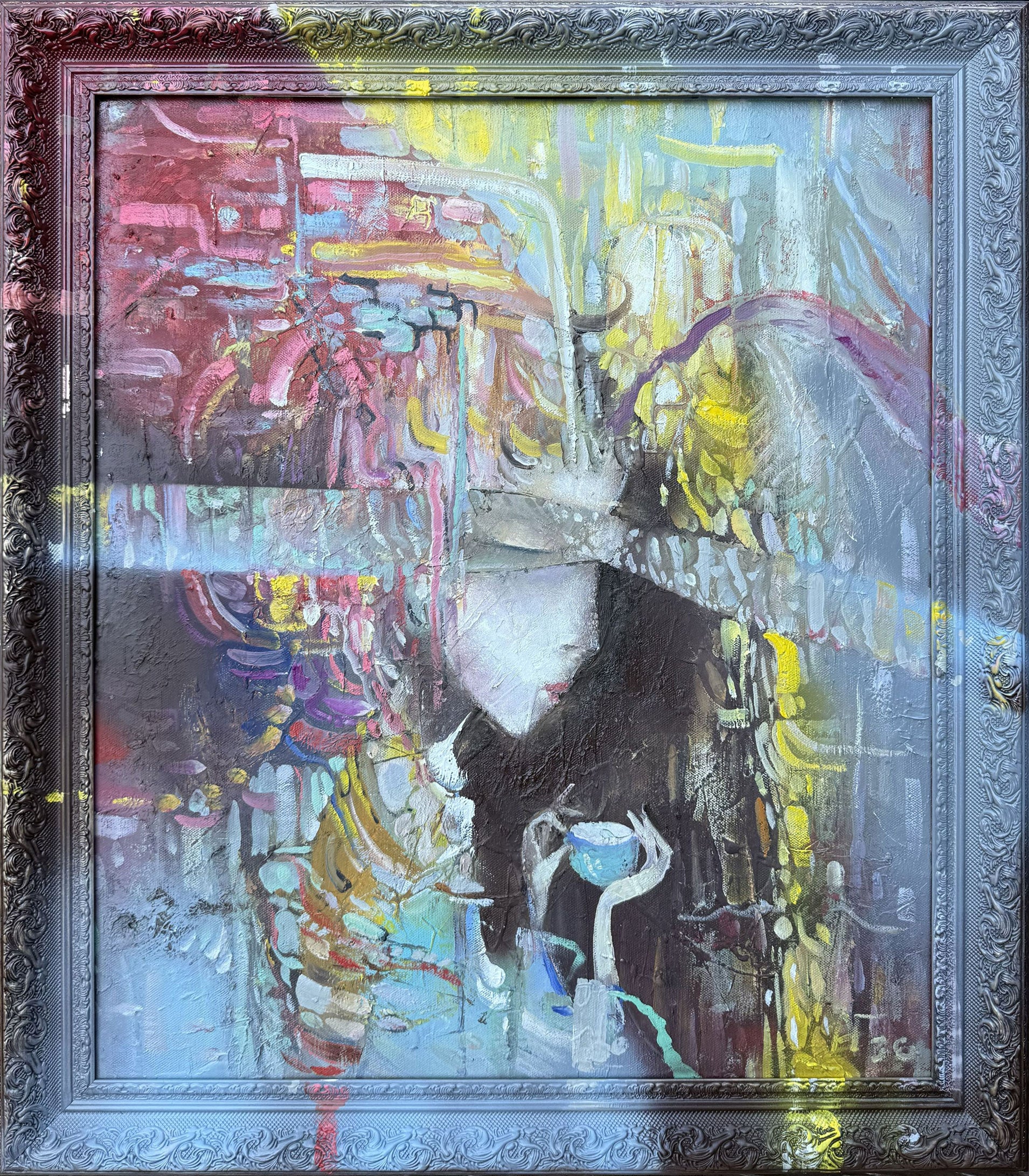 Skonis netelpa į rėmus, 60x50