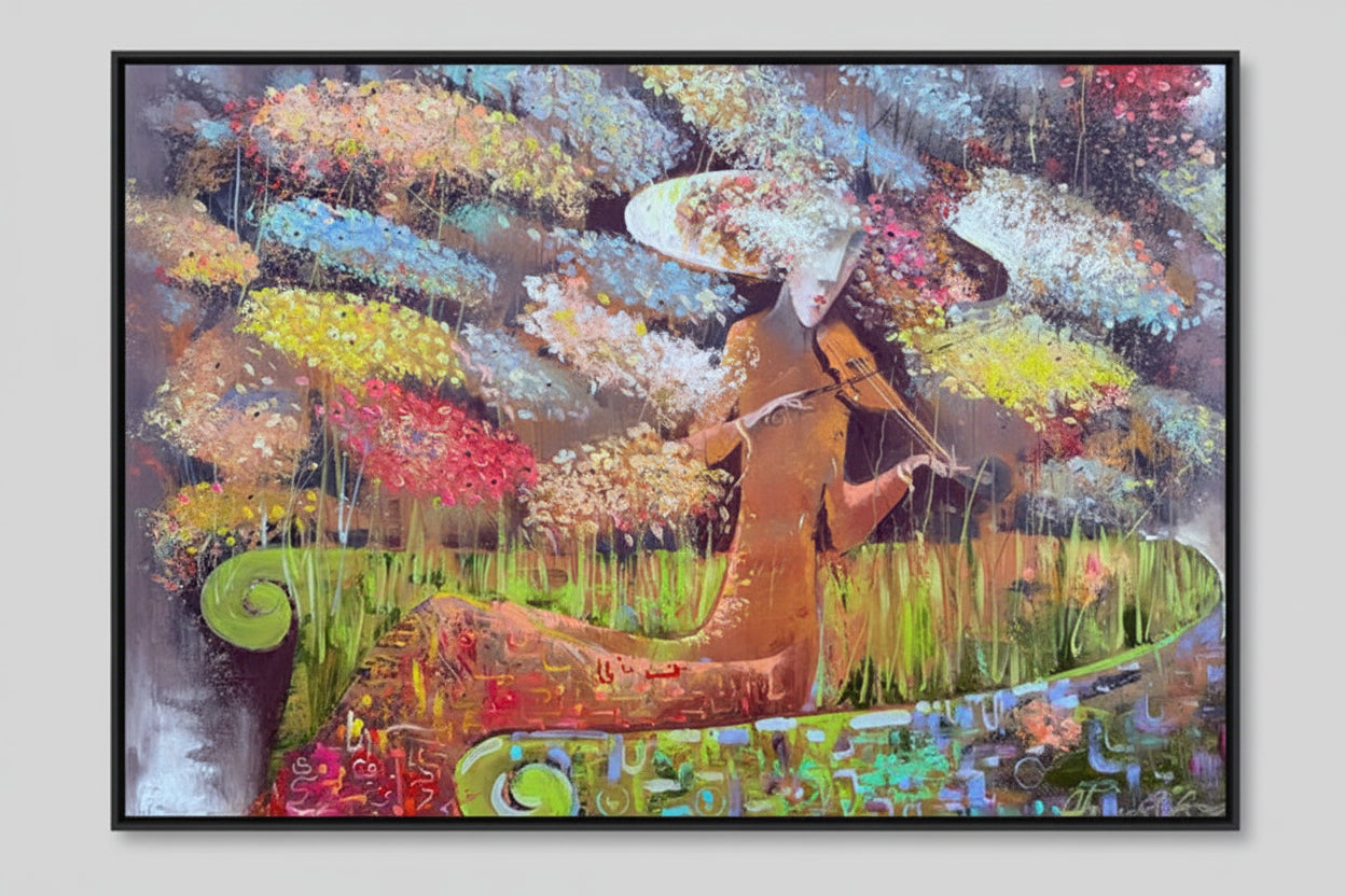 Spalvota muzika, 100x70