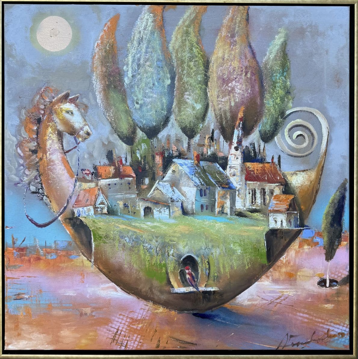 Sūpuoklės, 75x75