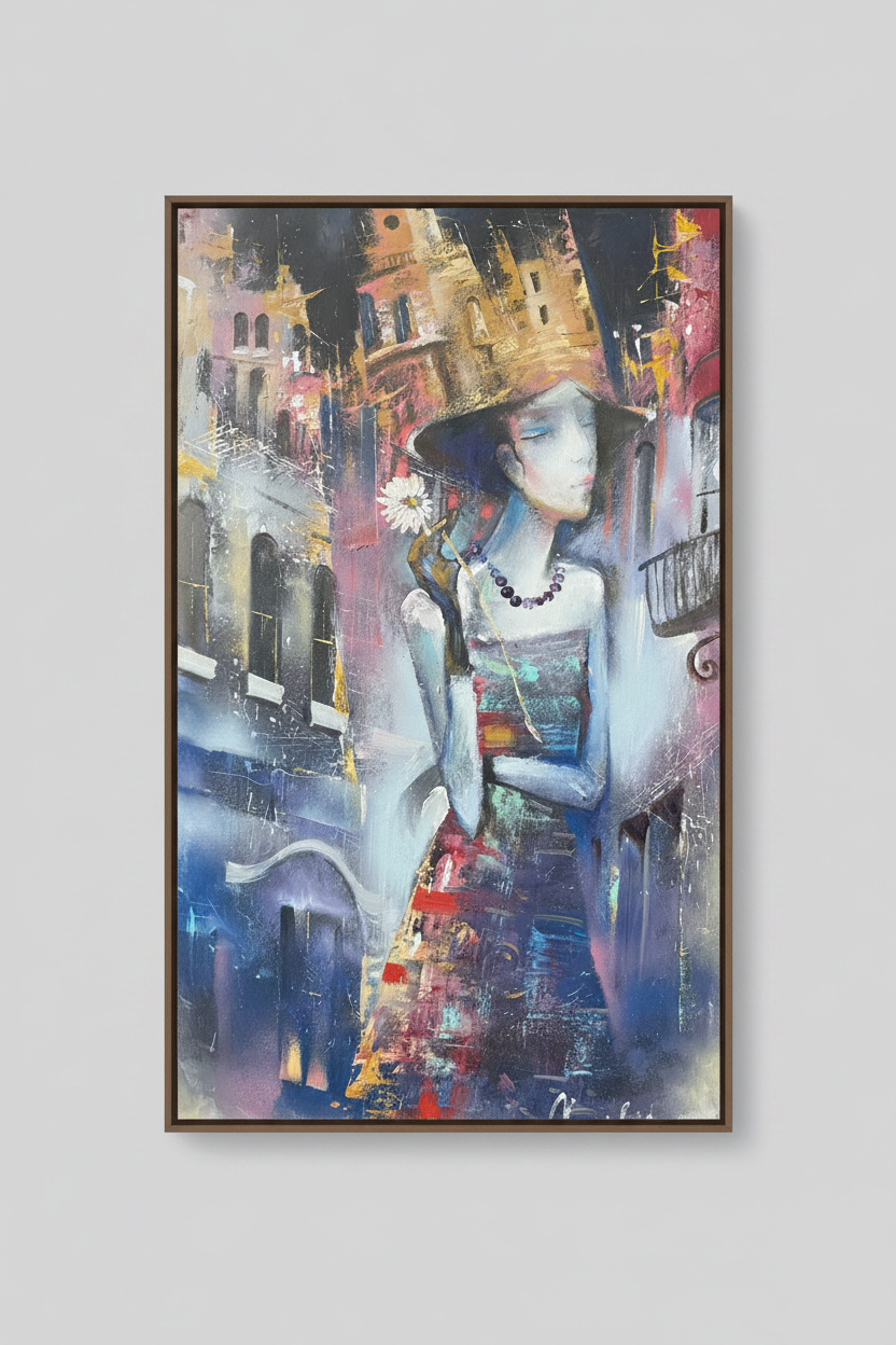Vakaro vilionės, 100x60