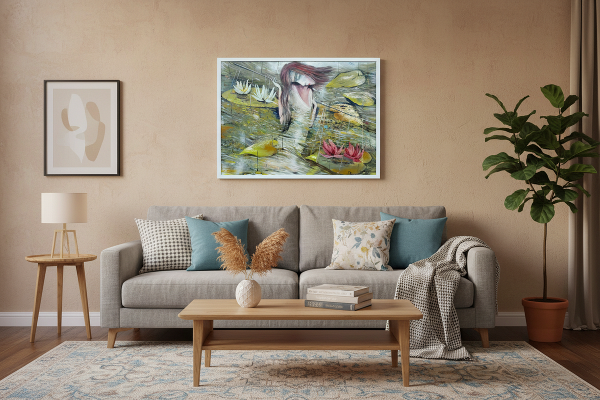 Vandens lelijos, 80x60