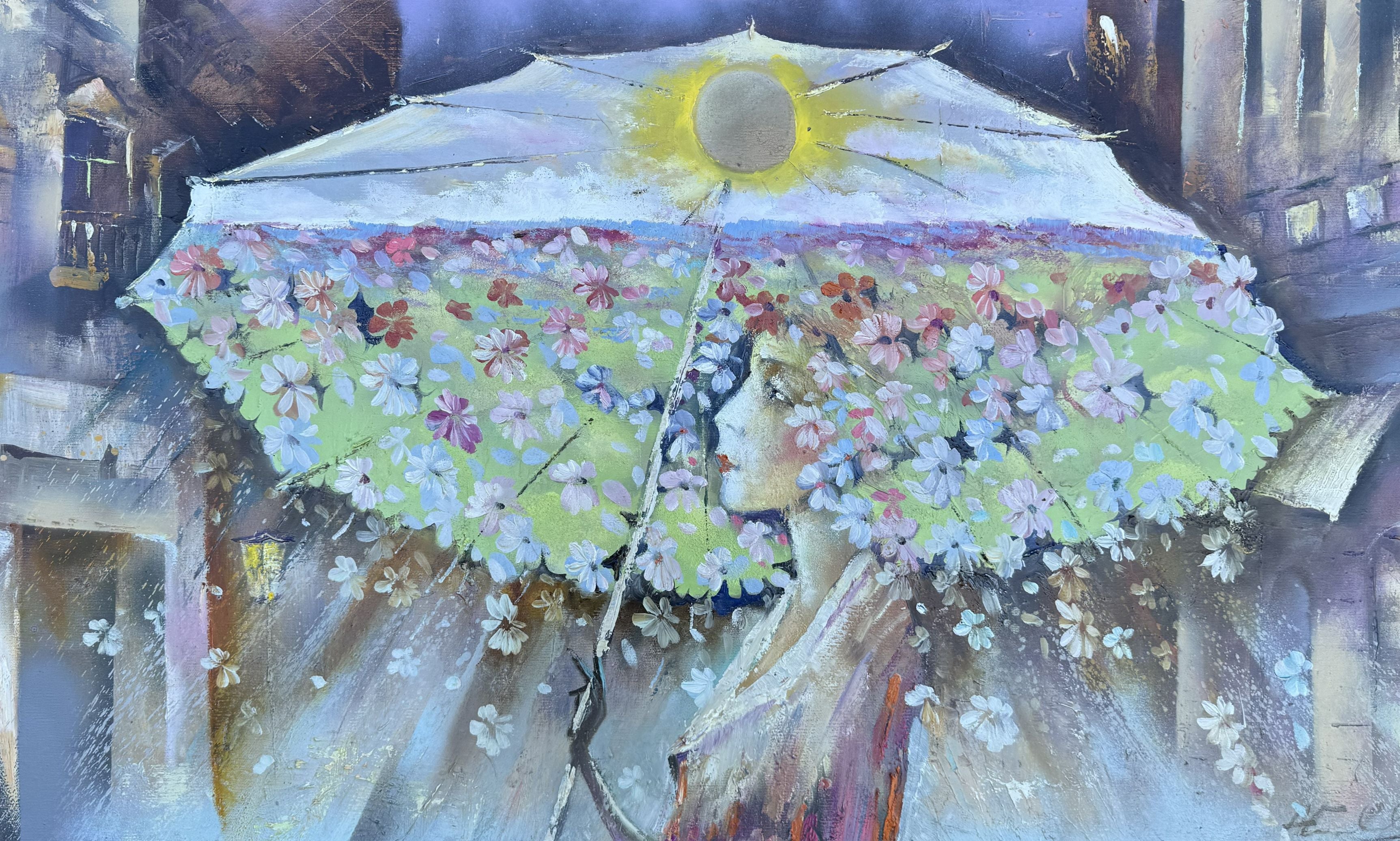 Vasaros lietus, 100x60